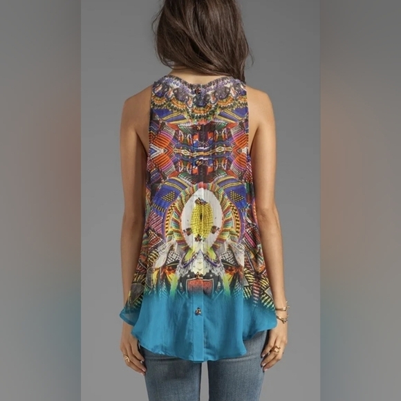 Camilla African Queen Silk Tank in Olapa - Picture 2 of 9